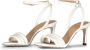 Hugo Boss Elegante leren sandalen met verstelbare band White Dames - Thumbnail 1