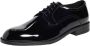 Hugo Boss Zwarte Veterschoenen Lakleren Schoenen Black Heren - Thumbnail 1