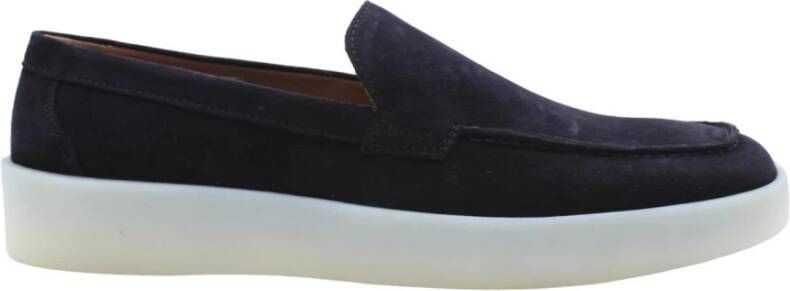 BOSS Instappers Heren Clay Loafer Maat: 42 Materiaal: Suède Kleur: Blauw - Foto 6