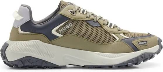 Hugo Boss Go1St Lage Sneakers Green Heren