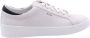 Hugo Boss Heren Klaverstraat Sneakers Verhoog Stijl White Heren - Thumbnail 1