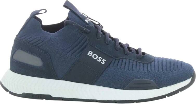 Hugo Boss Heren Marine Titanium Runn W22 Schoenen Blauw Heren - Foto 3