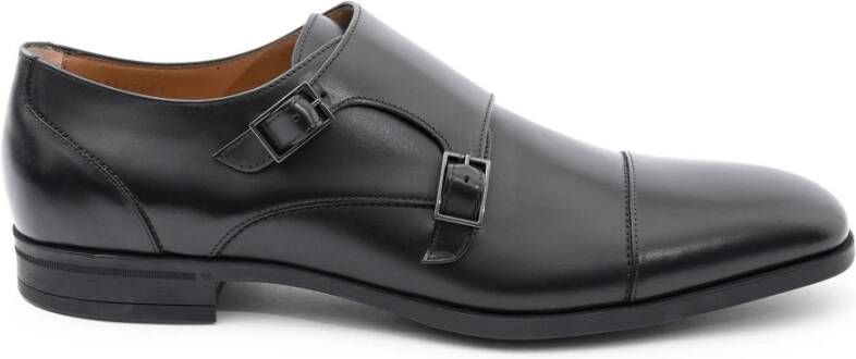 Hugo Boss Heren Monk Strap Schoenen Black Heren