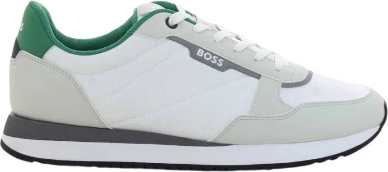Hugo Boss Heren Sneakers Wit KAI Runn White Heren