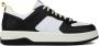 Hugo Boss Houtskool Tennissneakers Logo Rubberen zool Black Heren - Thumbnail 1