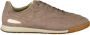 Hugo Boss Iconische leren sneakers met contrasterende details Brown Heren - Thumbnail 2