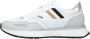 Hugo Boss Sportieve Stijl Witte Sneakers met Merks Kenmerkende Gestreepte Tape White Heren - Thumbnail 14