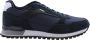 BOSS Lage Sneakers Heren Parkour-l_runn Maat: 42 Materiaal: Textiel Kleur: Blauw - Thumbnail 1