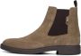 BOSS Chelsea Boots Heren Calev_cheb Maat: 45 Materiaal: Suède Kleur: Beige - Thumbnail 3