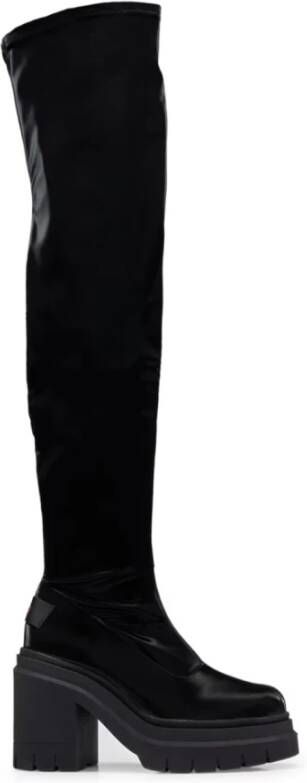 HUGO Sneakers X Bella Poarch Kris Heel High Boots in zwart