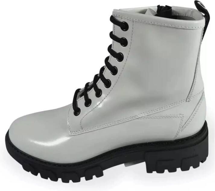 Hugo Boss Lace-up Boots Wit Dames