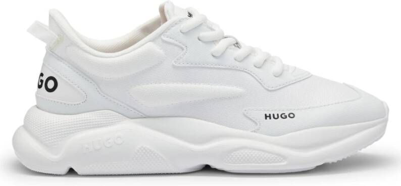 Hugo Boss Leon Runn Stijlvol Cvpuw White Dames