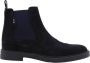 Hugo Boss Leopoldlaan Stijlvolle Enkellaarzen Blue Heren - Thumbnail 2