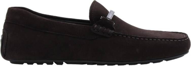 Hugo Boss Moderne heren loafers Brown Heren