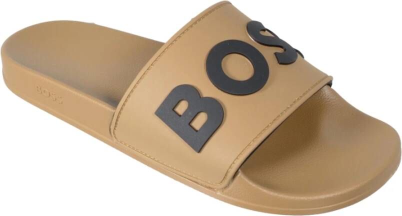 Hugo Boss Schuifregelaars Beige Heren