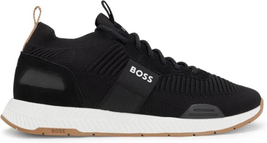 Boss Sneakers met labeldetails model 'Titanium_Runn' - Foto 5