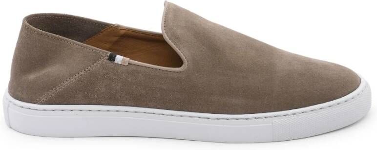 Hugo Boss Slip-on Sneakers in Medium Beige Heren