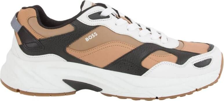 Hugo Beige Sneaker voor een stijlvolle uitstraling