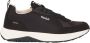 HUGO Lage Sneakers Heren Kane Runn Maat: 40 Materiaal: Leer Kleur: Zwart - Thumbnail 2