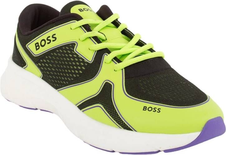 Hugo Boss Sneakers Groen Heren