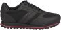 Hugo Boss Zwart Rood Parkour Sneakers Black Heren - Thumbnail 1