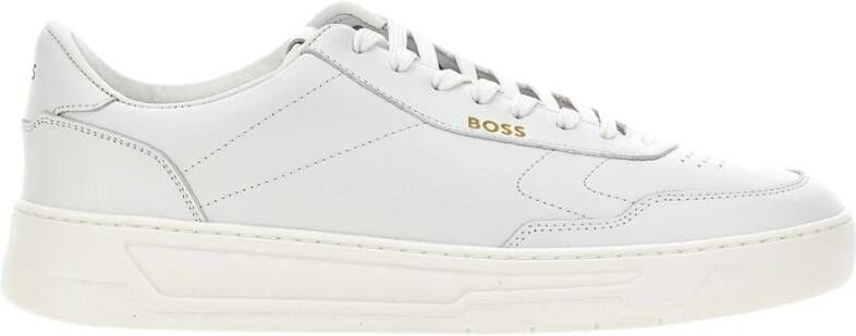 Hugo Boss Witte Tennisschoenen Mannen Lichtgewicht Comfort White Heren - Foto 5