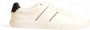 Hugo Boss Witte Leren Sneakers Rubber Zool Veters White Heren - Thumbnail 8