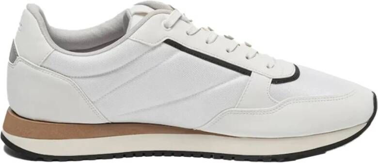 Hugo Boss Witte Sneakers Kai Model White Heren