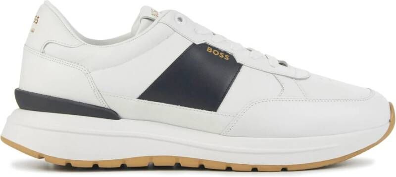 Hugo Boss Zwart en Wit Sneakers White Heren