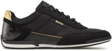 Hugo Boss Zwarte Herensneakers Black Heren
