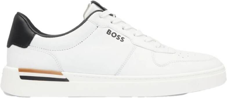 Hugo Boss Witte Sneakers Model 50498894 140 Milieuvriendelijk en Stijlvol White Heren - Foto 3