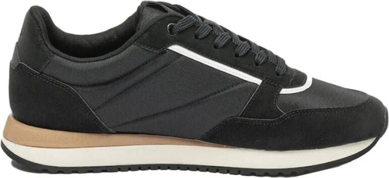 Hugo Boss Zwarte Sneakers Kai Model Black Heren