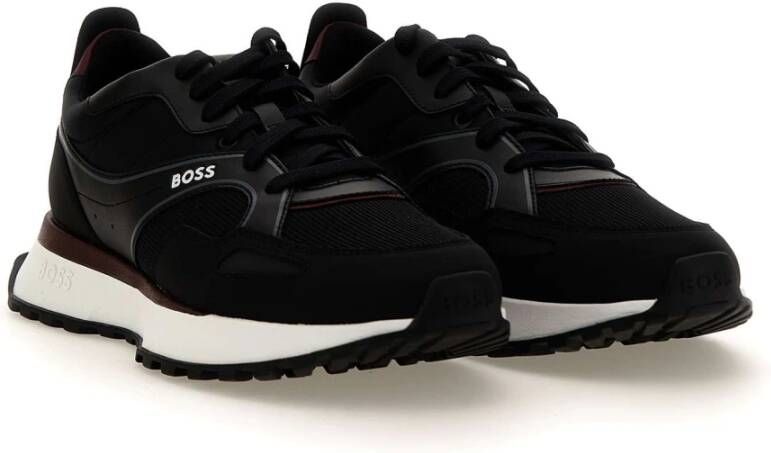 Hugo Boss Zwarte Sneakers voor Heren Zwart Heren