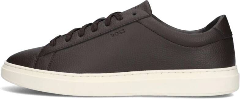 BOSS Lage Sneakers Heren Ttnm Evo Runn Maat: 43 Materiaal: Textiel Kleur: Bruin - Foto 12