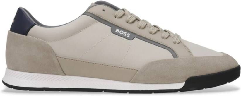 Hugo Casual Sneakers met Suède en Synthetisch Leer