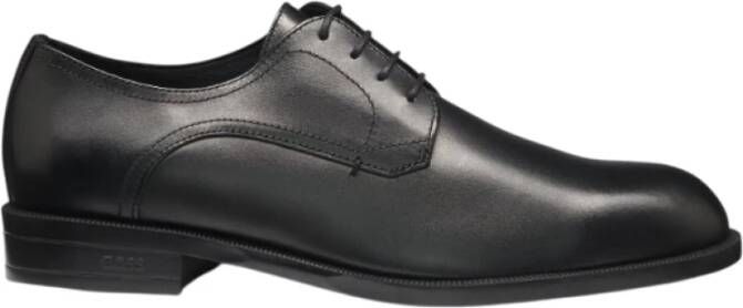 Boss Leren derbyschoenen met labeldetails model 'Tayil'