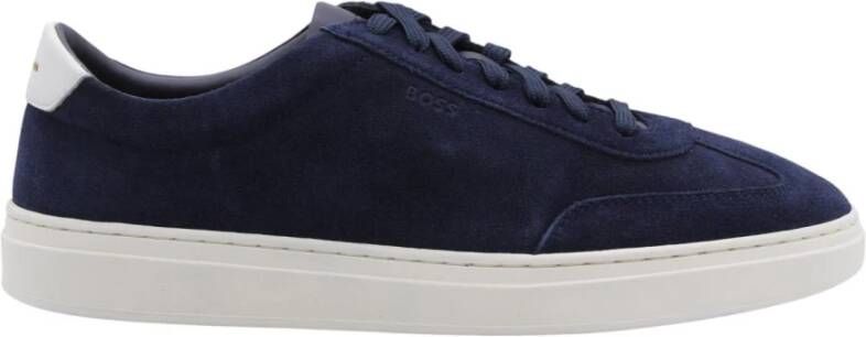 Boss Lage Sneakers Titanium Runn Trainers Dark Blue - Foto 10