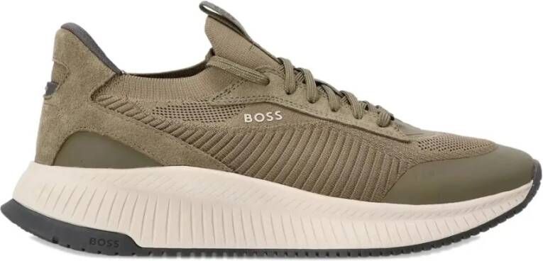 Hugo Groene Sneakers voor Mannen