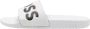 Hugo Boss Band Teenslippers Collectie Lente Zomer White Heren - Thumbnail 2