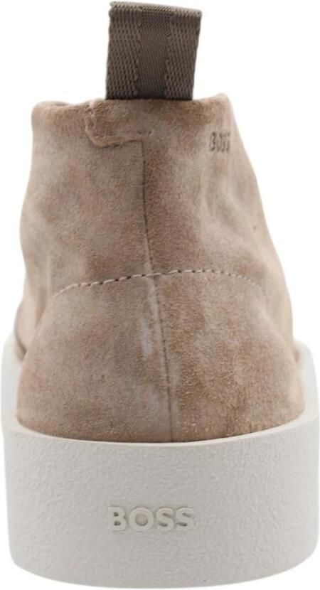 BOSS Nette Schoenen Heren Sienne_desb Maat: 44 Materiaal: Suède Kleur: Beige - Foto 16