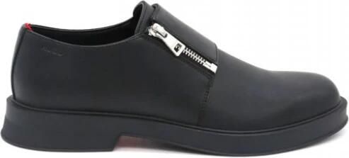 HUGO Leren schoenen met monk straps model 'Lenner'