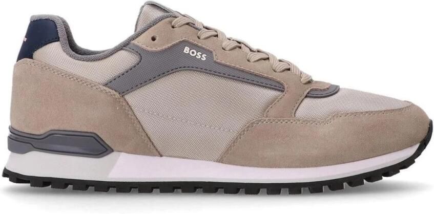 Hugo Casual Suède en Mesh Sneakers