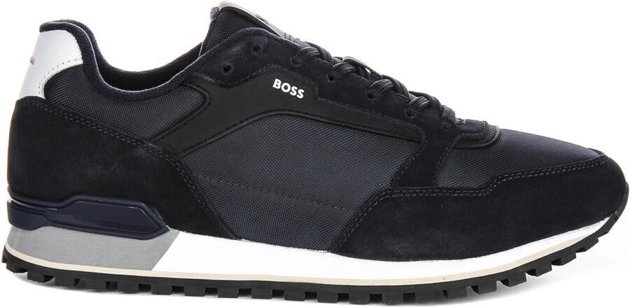 BOSS Lage Sneakers Heren Jonah Runn Maat: 44 Materiaal: Textiel Kleur: Blauw - Foto 7