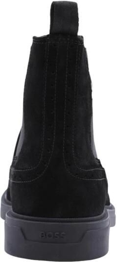 BOSS Chelsea Boots Heren Calev_cheb Maat: 46 Materiaal: Suède Kleur: Zwart - Foto 2