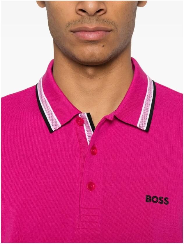 Hugo Framboosroze Geborduurd Logo Sweater - Foto 2