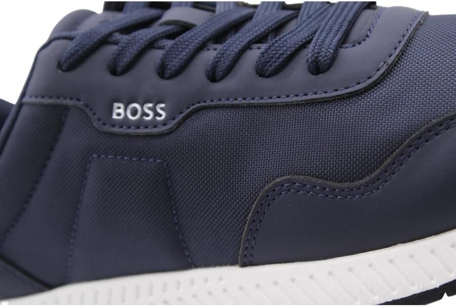 Boss Lage Sneakers Titanium Runn Trainers Dark Blue - Foto 7