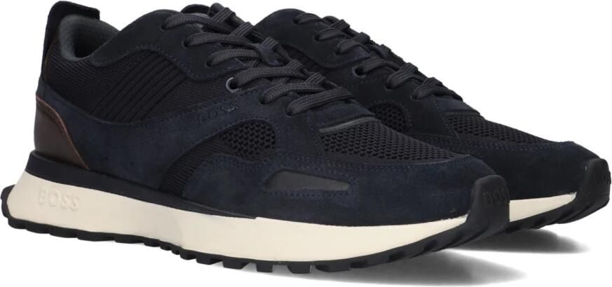 BOSS Lage Sneakers Heren Jonah Runn Maat: 40 Materiaal: Suède Kleur: Blauw - Foto 2