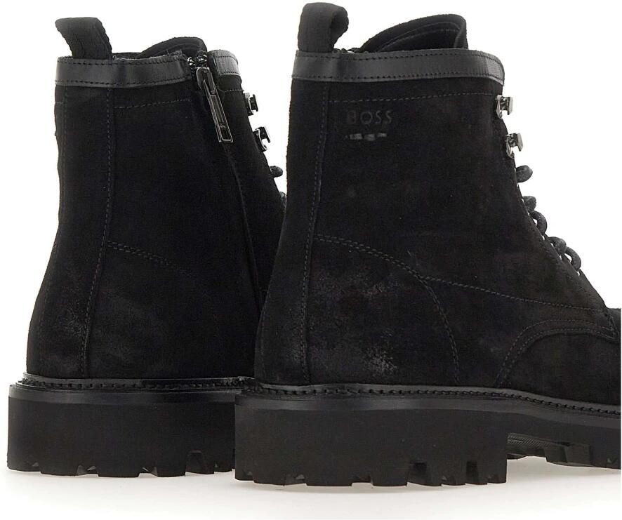 Boss Veterlaarzen in wildleerlook model 'JULYO'