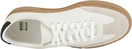 BOSS Kieran Tennis heren sneaker Wit - Foto 3