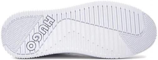 HUGO Lage Sneakers Heren Kilian Tenn Maat: 44 Materiaal: Leer Kleur: Wit - Foto 7